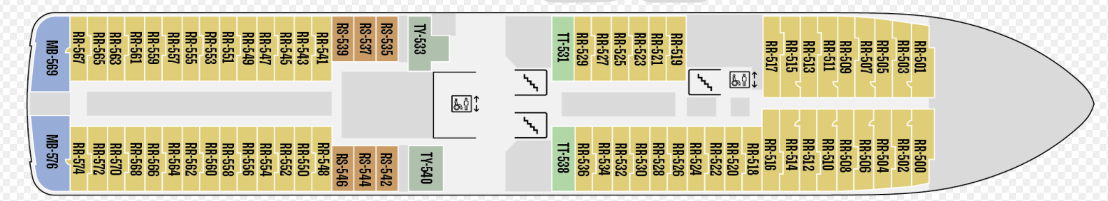 Hurtigruten MS Fridtjof Nansen Deck Plans Deck 5.png